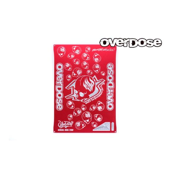 OVERDOSE セッティングボード Ver.2(レッド/Weldスカル) [OD3910