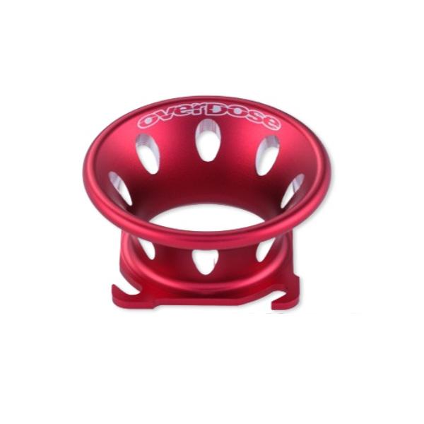 拘りのデザインでマシンをクールに引き締め、冷却性能向上！遂にOVERDOSE からアルミファンネルが新登場！ワンピース構造の採用、ファンネル部分にバルカン状の後切削を施したことで10ｇを切る軽量な仕上がりです！見た目もクールでオシャレにマシ...