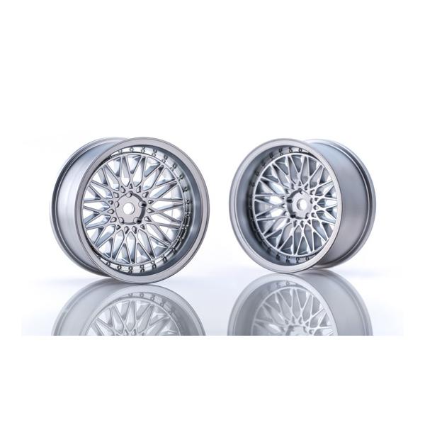 ヤバKING MESH (マットクローム/OFF+7) 2pcs [OD2026c]
