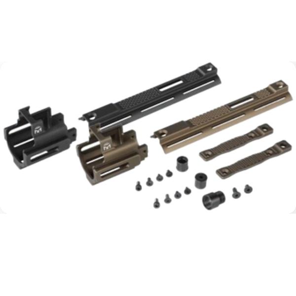 PMMタイプ SCAR M-LOKフロントセットキット BK 次世代対応 [AA-SCAR-02