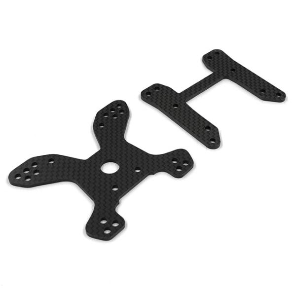 トップフォース F/Rカーボンダンパーステーセット [XS-TA29064