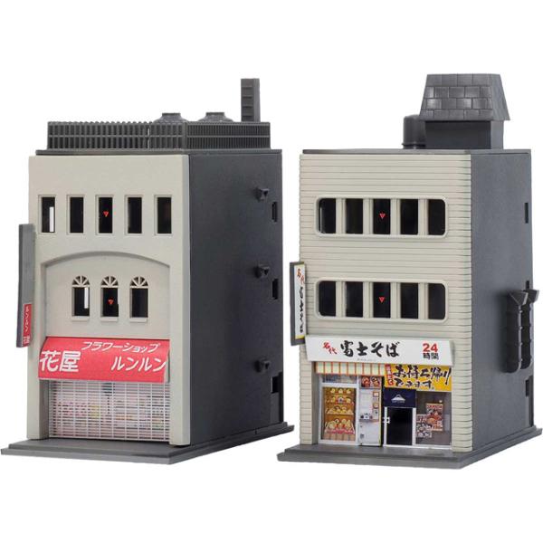 着色済み 商業ビル 3F 麺街道シリーズ/富士そば [2651]