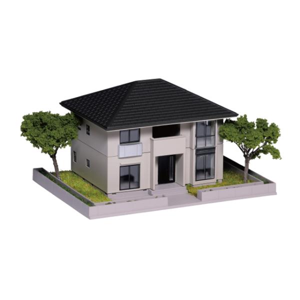 庭のある家2(ブラウン) [23-404A]