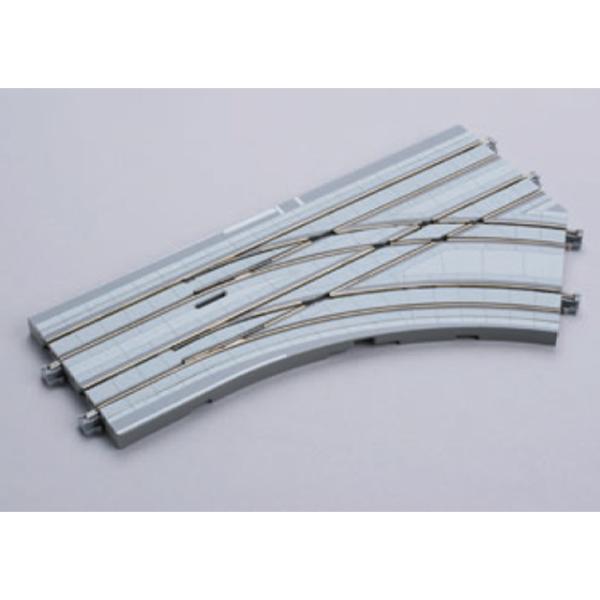 ユニトラム 電動ポイント軌道プレートR180mm・右 [40-213]