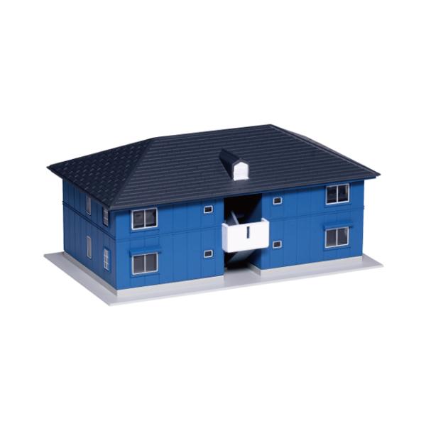 二階建アパート(ネイビー) [23-402D]