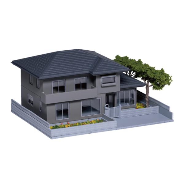 庭のある家1(チャコールグレー) [23-403D]