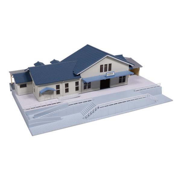 近郊形地上駅舎(モノトーン) [23-211D]