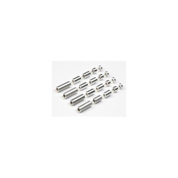 ２２　140150セット GP.473 アルミスペーサーセット(12/6.7/6/3/1.5mm) [15473