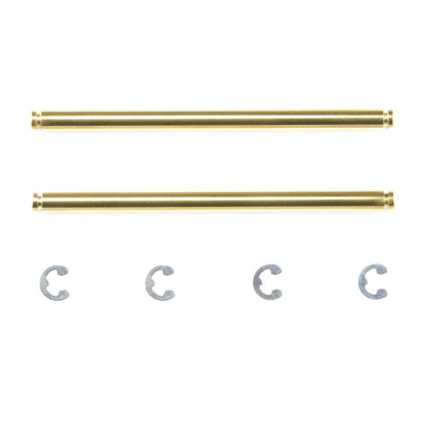 絶版品 TA03 チタンサスシャフトセット タミヤ RC ラジコン Mシャーシ 3×48.5mm チタンコートサスシャフト(2本) [OP-1213