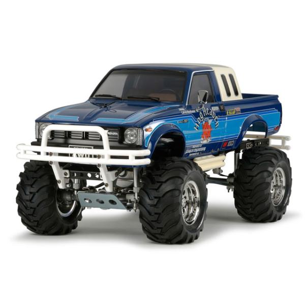 ハイラックスサーフ　R／Cカー1:16 塗装済完成品 1/10RC トヨタ ハイラックス 4WD ハイリフト(RN36) [58519