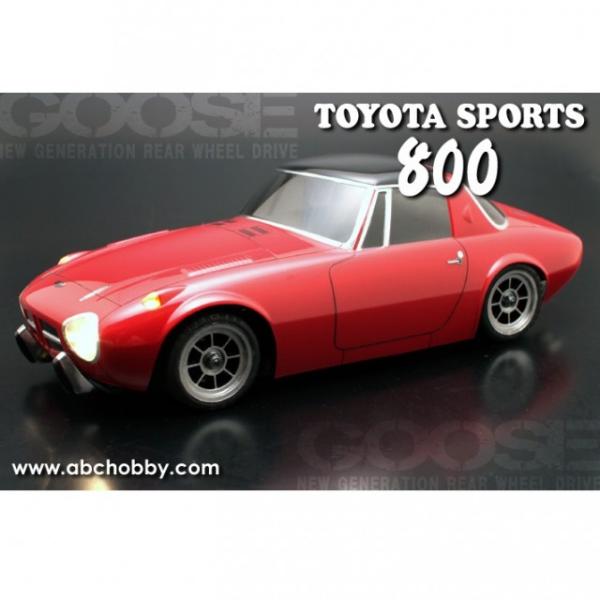 1/10ミニシャーシ用ボディ トヨタ スポーツ800 210mm [ABC-67305