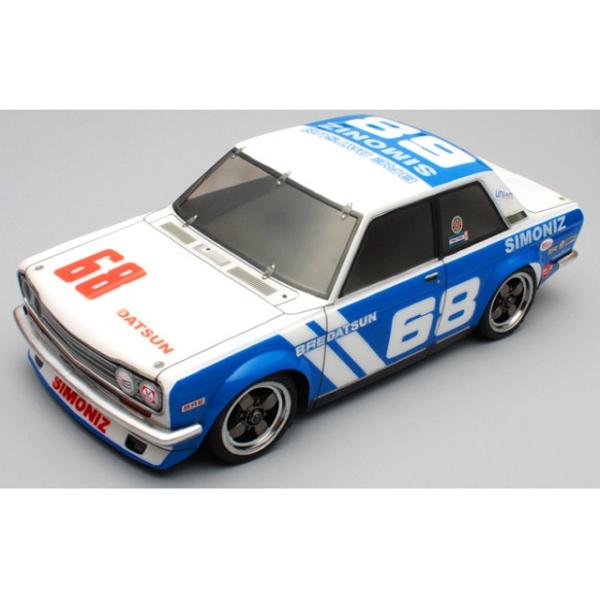 1/10電動Mシャーシ用510 ブルーバード(BRE 68号車仕様) [ABC-67311