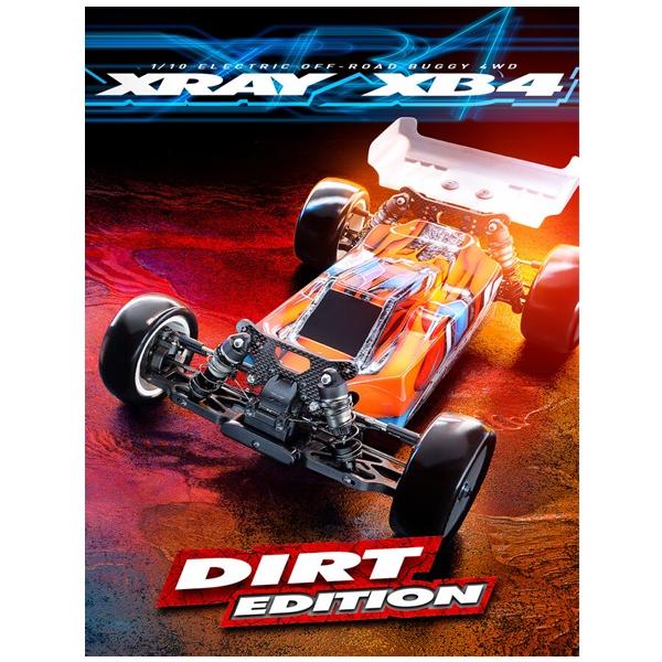 XRAY XB4 2025 ダート 1/10EP 4WDバギーカーキット [360018