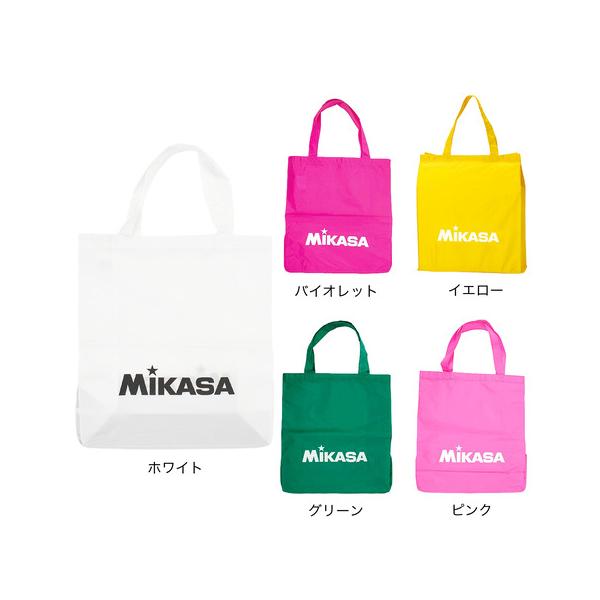 ●コンパクトにたためるホック付、サブバッグに最適です。ミカサ MIKASA バック ナイロンバッグ トートバッグ バレーボール 部活 折りたたみ式 ミカサバッグ サブバッグ エコバッグ MIKASAレジャーバッグ MIKASAバッグ BA-...