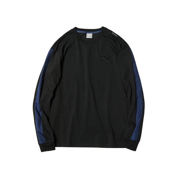 プーマ（PUMA） Tシャツ メンズ 長袖 STYLE TECH FM 589873 01 BLK （メンズ）