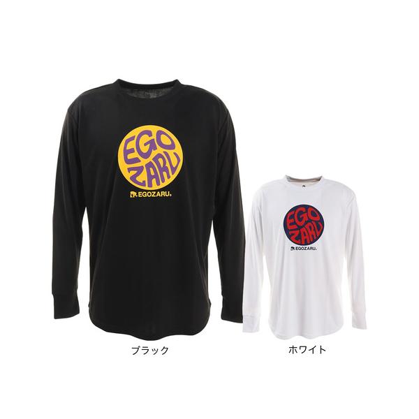 （人気激安） エゴザル EGOZARU バスケットボールウェア サークルロゴ ロングTシャツ EZLT-F2109-012 メンズ 4 730円