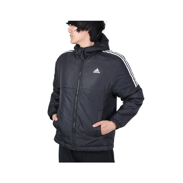 adidas フード付きジャケット 黒 ネイビー 【adidas(アディダス)】ウーブンフードジャケット