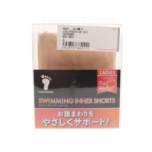 フットマーク FOOT MARK FOOTMARK スーパースポーツゼビオ ゼビオ Super Sports XEBIO 競泳小物 アクセサリー サポーター Lady's Ladys レディース れでぃーす 女性 ベージュ インナーショーツ...