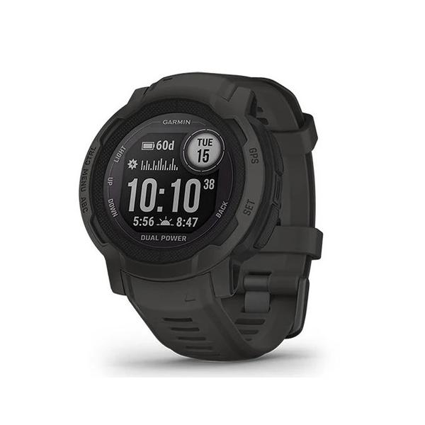 他サイト： ガーミン（GARMIN）（メンズ、レディース）スマートウォッチ 時計 インスティンクト2 Instinct 2 DUAL POWER グラファイト 010-02627-40の商品画像