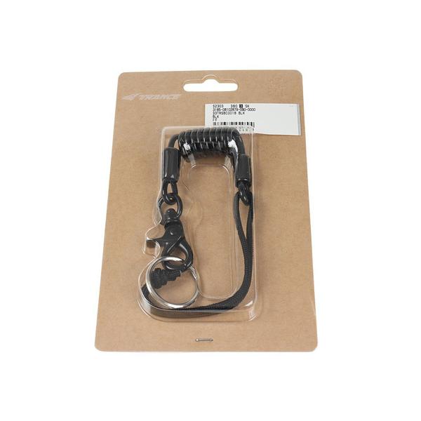 トランス TRANCE ヴィクトリア ビクトリア サーフ&amp;スノー Victoria Surf&amp;Snow ボード小物 アクセサリー リーシュコード 黒 ブラック スノーボード リーシュコード 流れ止め ブーツ ヴィクトリア_高...