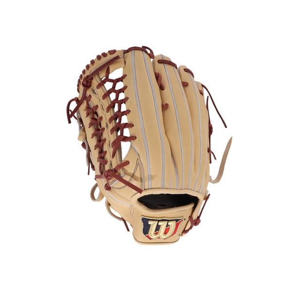 ウィルソン BasicLab D8型 外野手グローブ 超美品 ウイルソン（Wilson）（メンズ、レディース）軟式用グラブ 外野手用