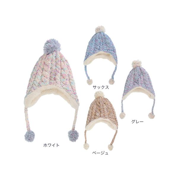 2023年秋冬モデル 2023fwmodel ベスプ VESP ヴィクトリア ビクトリア サーフ＆スノー Victoria Surf&amp;Snow 衣料小物 アクセサリー 帽子 ニットキャップ ポンポン ボンボン 耳当て 防寒 保温 寒...