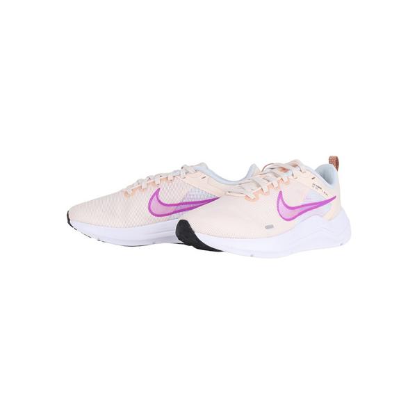 ナイキ（NIKE）（レディース）ランニングシューズ ダウンシフター 12 オレンジ DD9294-800 スニーカー トレーニング ジョギング 軽量 通気性 安定感