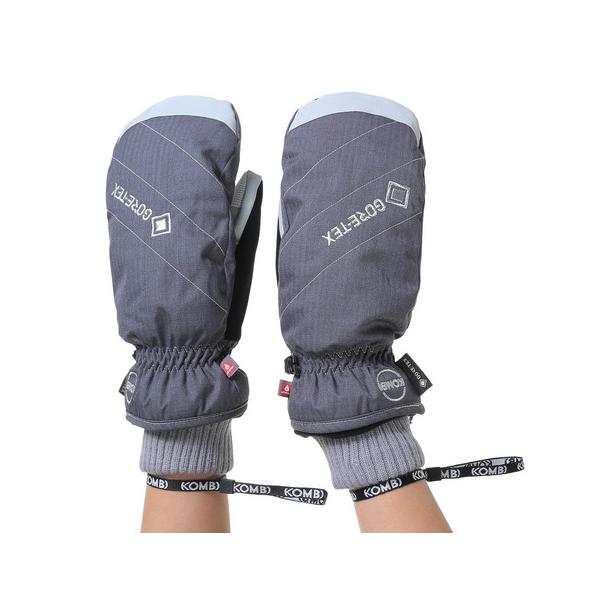 コンビ KOMBI ヴィクトリア ビクトリア サーフ&amp;スノー Victoria Surf&amp;Snow 手袋 ミトングローブ スキーグローブ スノボ グローブ ウィンターグローブ スノーグローブ グレー GORE-TEX 高機能...
