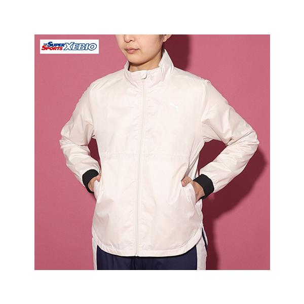 プーマ（PUMA）（レディース）起毛トリコットウーブンジャケット 525024 87 BEG