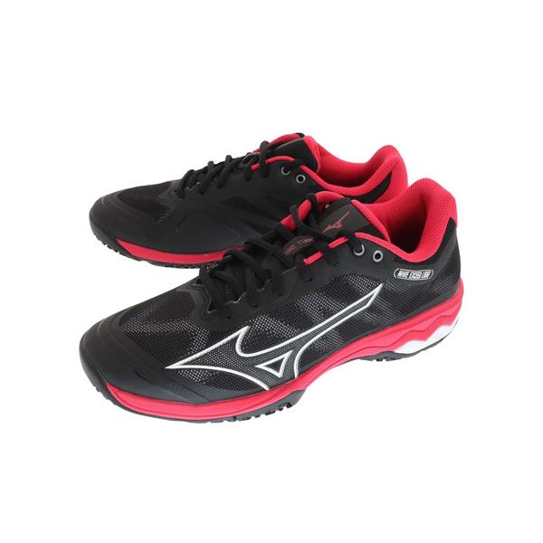 ミズノ（MIZUNO）（メンズ、レディース）オムニクレーコート用 テニスシューズ ウエーブエクシード...