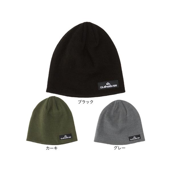 クイックシルバー（Quiksilver）（メンズ）ニット帽 CUSHY ビーニー QBE234321 防寒 フリーサイズ