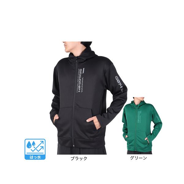 GIRAUDM（ジローム） （メンズ）grit フリースフルジップパーカー