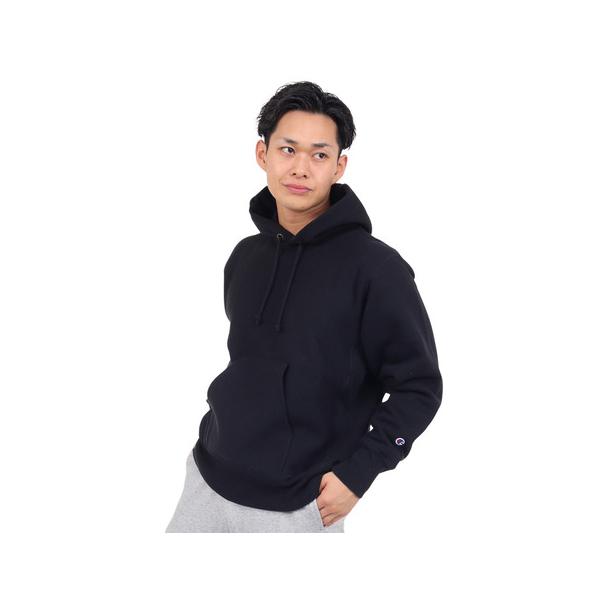 チャンピオンヘリテージ CHAMPION-HERITAGE スーパースポーツゼビオ ゼビオ Super Sports XEBIO スウェット スウェットパーカー Men's Mens メンズ めんず 男性 黒 ブラック お出かけ 部屋着 ル...