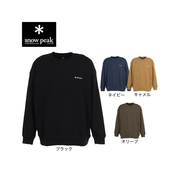 snow peak（スノーピーク） （メンズ）トレーナー スウェット ロゴ