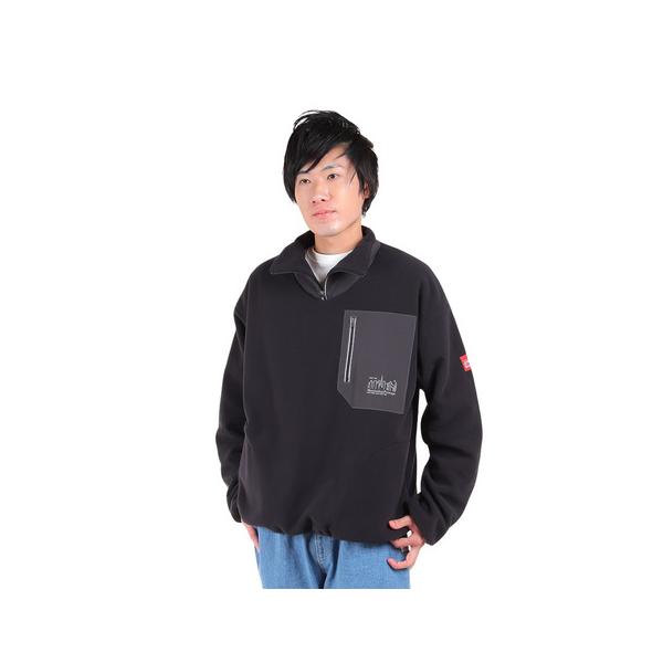 マンハッタンポーテージ(ManhattanPortage)スタンドハーフJPプルオーバー 23FW-MP-M545 BLK(M… supersportsxebio_10845314601