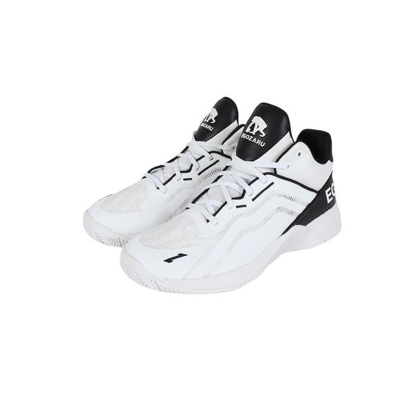 エゴザル EGOZARU スーパースポーツゼビオ ゼビオ Super Sports XEBIO バスケットシューズ バスケットボールシューズ 靴 白 ホワイト EZFW23-005 メンズ レディース ユニセックス めんず クッション 反発...