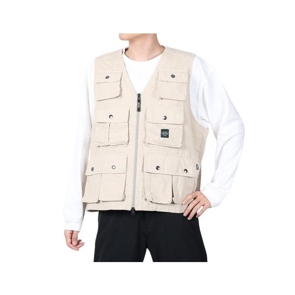 マナスタッシュ(MANASTASH)ヘンプポップベスト 792-4157003 SAND(Men’s) マナスタッシュ（MANASTASH）（メンズ）ヘンプポップベスト 792