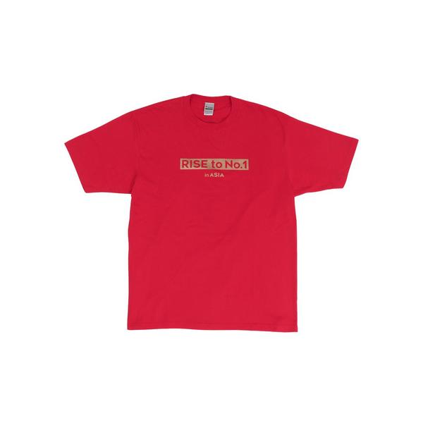 ファナティクス（Fanatics）（メンズ）バスケットボールウェア Rise to No.1 in ASIA 日本代表Tシャツ 3Lサイズ OT01-23FW-0007-RED-2XL