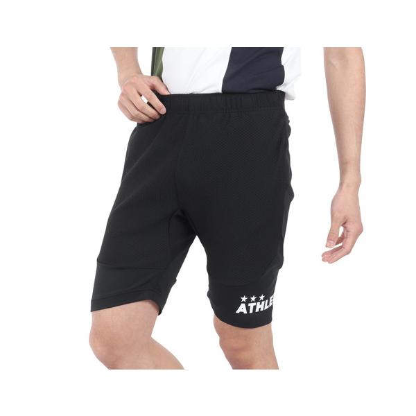 アスレタ（ATHLETA）（メンズ）サッカー フットサルウェア トレーニングハーフパンツ 18026 BLK