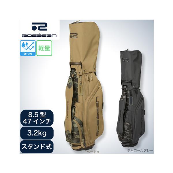 ROSASEN ゴルフ キャディバッグ スタンド式 Amazon | ROSASEN（ROSASEN） ゴルフ キャディバッグ 軽量