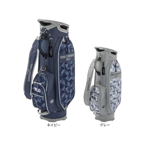 未使用 TRANS CONTINENTS GOLF キャディバッグ ネイビー TRANS CONTINENTS（トランスコンチネンツ） （メンズ）ゴルフ キャディ