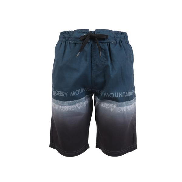 ジェリー（GERRY）（キッズ）ジュニア 水着 バイカラー サーフパンツ インナーパンツ付き 713501-24BLK