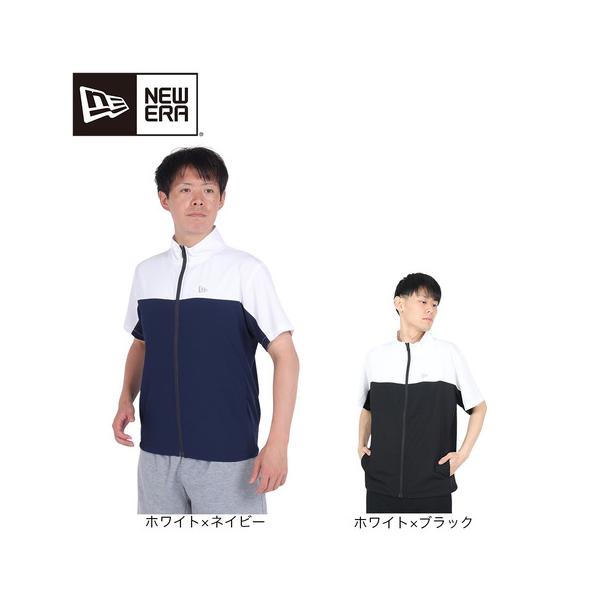 NEW ERA（ニューエラ） （メンズ）半袖 クロスウェアジャケット