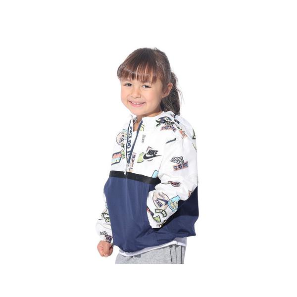 NIKE ナイキ(NIKE)(キッズ)ハーフジップ プリントブロック NIKE ナイキ(NIKE)(キッズ)ハーフジップ プリントブロック