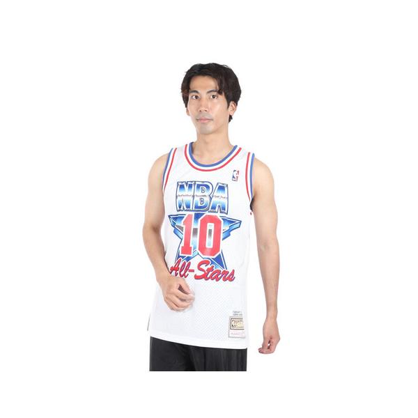 ミッチェルアンドネス（Mitchell&amp;Ness）（メンズ）デニス・ロッドマン オールスター・イースト 1992-93 スウィングマン・ジャージー SMJY3321-ASEWHIT
