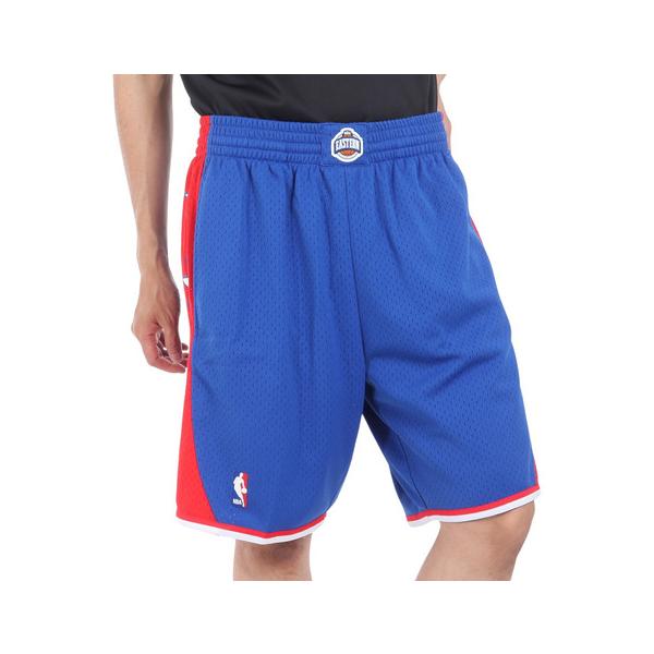 ミッチェルアンドネス（Mitchell&amp;Ness）（メンズ）スウィングマン オールスター イースト 2004-05 ショーツ SMSHCP19221-ASEBLUE