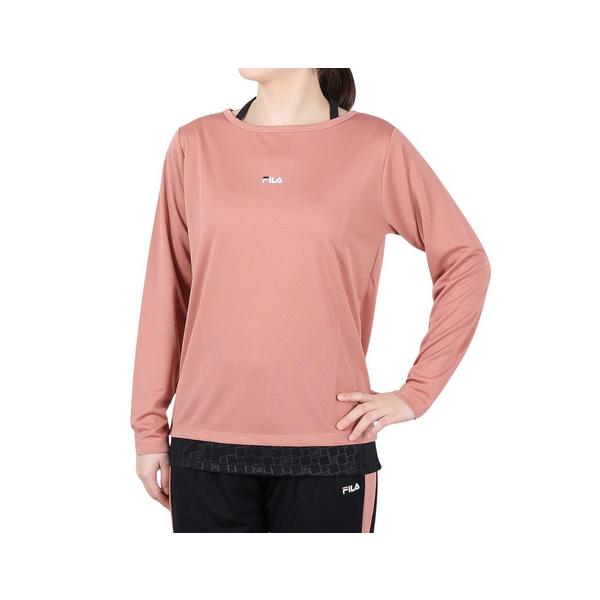 FILA（フィラ） （レディース）テニスウェア レディース 長袖エンボス