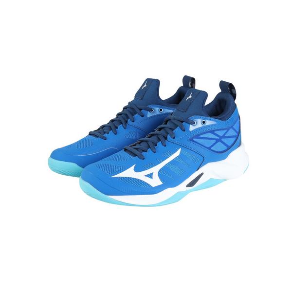 ミズノ　バレーボールシューズ　23cm 未使用品　つま先蛍光灯焼けあり MIZUNO（ミズノ） バレーボールシューズ 2E相当 ミッドカット 当店