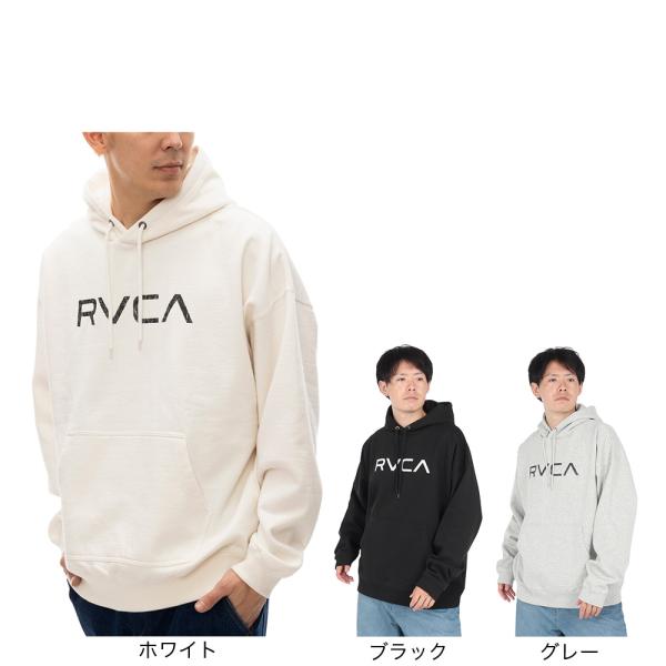 新品未使用　RVCA パーカー RVCA（ルーカ） （メンズ）BIG RVCA フーディーパーカー BE042041