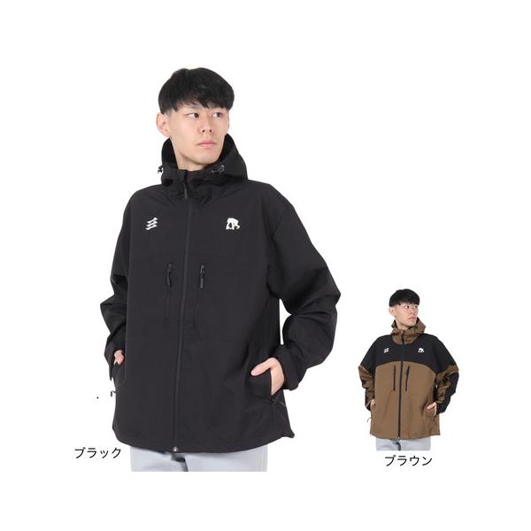 ＥＧＯＺＡＲＵ ＥＺシェルジャケット バスケットボール ウオームＵＰシャツ EZFW24UJK002 BR EGOZARU（エゴザル） （メンズ）バスケットボールウェア シェル